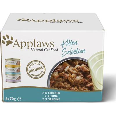 Applaws kuracie prsia s kačacím mäsom vo vývare 6 x 70 g