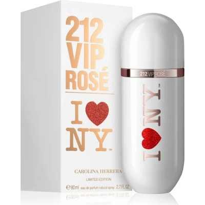 Carolina Herrera 212 VIP Rosé I love New York parfumovaná voda dámska 80 ml