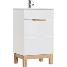 Comad BALI WHITE 824 -50 CM FSC skrinka pod umývadlo 50cm, biela