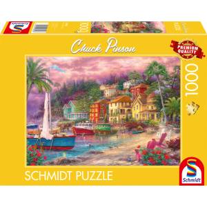 Schmidt Spiele Пъзел Schmidt от 1000 части - Крайбрежна магия (58556)