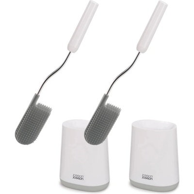 Joseph Joseph WC kartáč Flex Lite 70523 42 cm sada 2 ks bílá plast