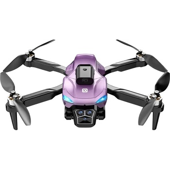 Crazon Детска играчка Сгъваем дрон с камера и сензори за препятствия, лилав цвят