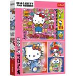 Trefl - Puzzle 2x200 Hello Kitty and friends - 200 piese