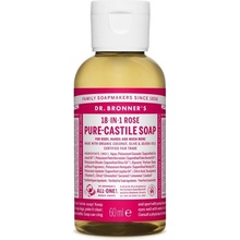 Dr Bronner's tekuté univerzálne bio mydlo ALL-ONE Rose 59 ml