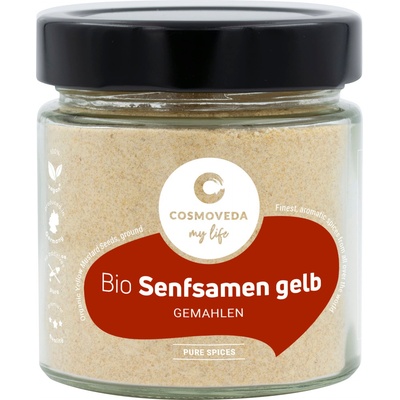 COSMOVEDA Семена от био горчица, ситно смлени - 90 г