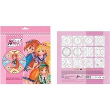 Winx club fashion Mandaly omalovánky