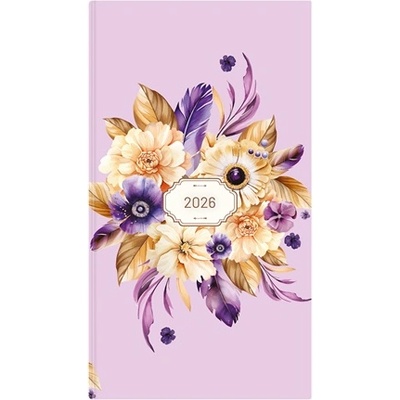 KALENDART Joy 2026 J035 Paris седмичен календар с вертикален джоб 26T035J-213 (26T035J-213)
