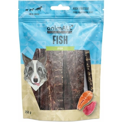animALL Tuňákové proužky s kachním 250 g