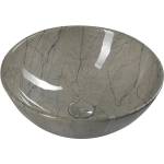 SAPHO Dalma 42 cm grey marble (MM113)