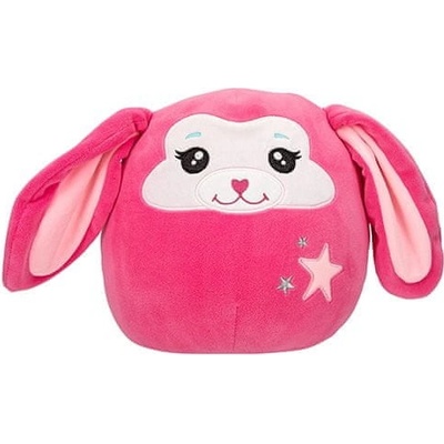 Ylvi Swoopies Mäkký vankúš Malý Zajačik s hvedou s GITD efektom 20 cm