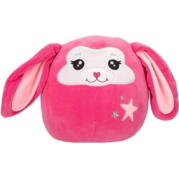 Ylvi Swoopies Mäkký vankúš Malý Zajačik s hvedou s GITD efektom 20 cm