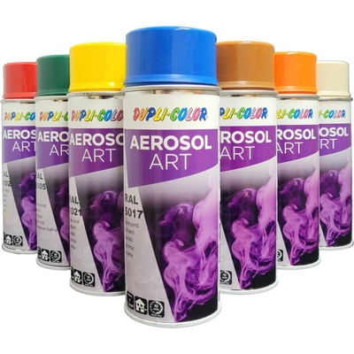 Dupli color Aerosol-Art rýchloschnúci akrylát v spreji - RAL 3020 - červená dopravná - 400 ml