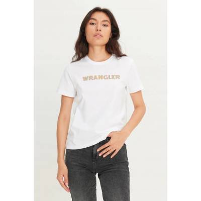 Wrangler Boyfriend Tee biela