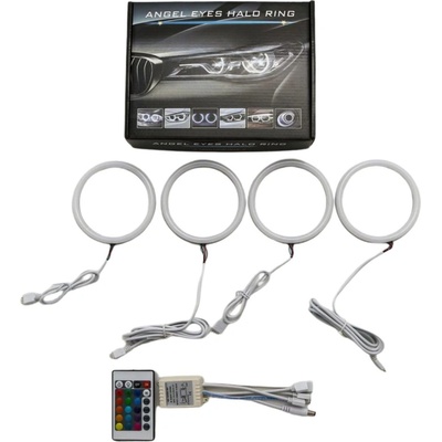 Rgb Диодни Ангелски Очи за bmw e46 купе (2003+) - със смяна на цветовете (ledrgbe462d)