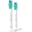 Philips Глава за четка C1 ProResults Philips Sonicare HX6012/87, стандартна, 2 бр (C1 ProResults)