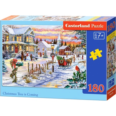 Castorland Vánoce přicházejí 180 dílků