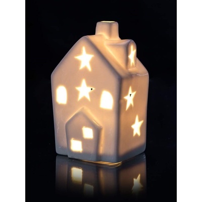 Home decor Domeček LED bílé světlo var. 1
