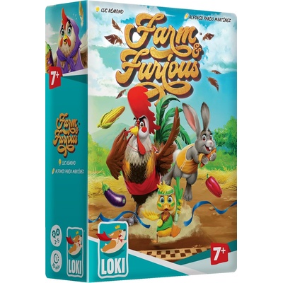 Loki Настолна игра Farm & Furious - Детска (51960-IE)