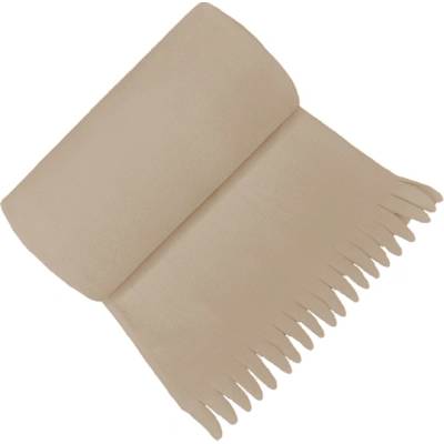 ОДЕЯЛО ПОЛАР С РЕСНИ 100х150см БЕЖОВ--- (.)