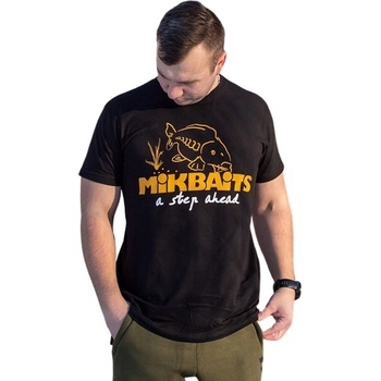 MIKBAITS Tričko Mikbaits černé