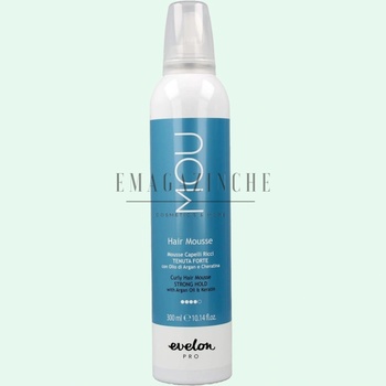 Evelon Pro Italy Parisienne Italia Пяна за къдрава коса със силна фиксация 300 мл. Evelon Pro MOU Curly Hair Mousse (131550)