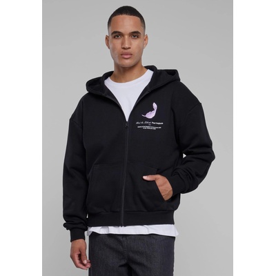 Mister Tee Vive La Liberte Heavy Oversize Zip Hoody black XXLUB-MT2477-00007 - Бял, размер XL
