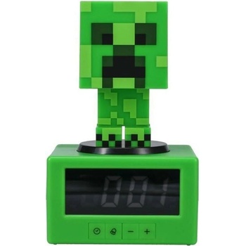 Paladone Часовник/будилник Paladone Minecraft - Creeper Icon Alarm Clock, зелен (PP11369MCFV3)