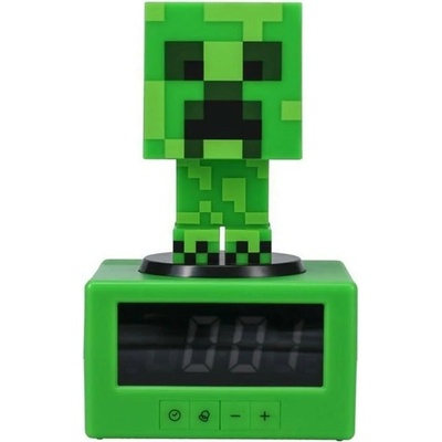 Paladone Часовник/будилник Paladone Minecraft - Creeper Icon Alarm Clock, зелен (PP11369MCFV3)