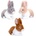 Keel Toys Плюшена играчка Keel Toys Keeleco - Зайче, 18 cm, асортимент (SE1053)