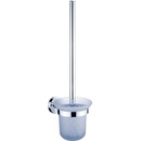 Nimco UNIX toaletní WC kartáč, rosené sklo, nádobka nízká UN13094C-26