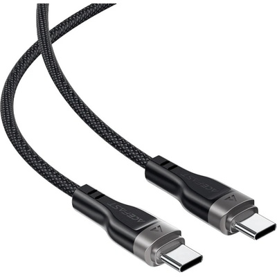 ACEFAST USB кабел Acefast USB-C to USB-C Cable 60W MAGNETIC 1.2m - C11-03 - Black (ACEFAST-C11-03-BK)