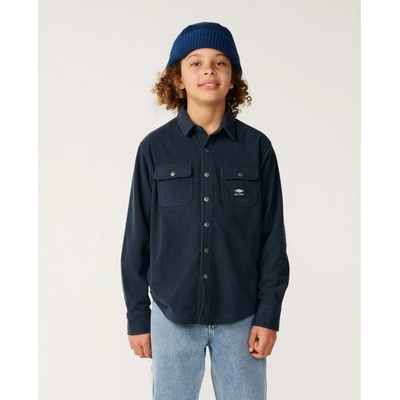 Rip Curl Sessions Polar Fleece Shirt-Boy Dark Navy