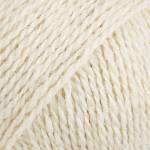 DROPS Design Soft Tweed Uni Colour 01 Off White Плетива прежда (105001)