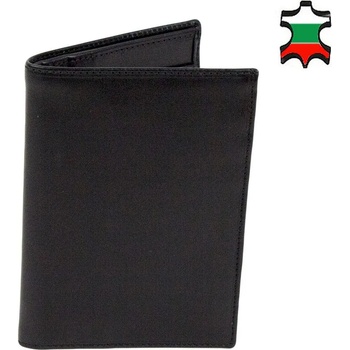 Image 1 of Български обувки Мъжки Черен портфейл от естествена кожа 32876
