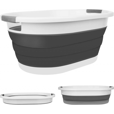 HomePRO Silikonový skládací koš na prádlo silikonová vanička 25L – Hledejceny.cz
