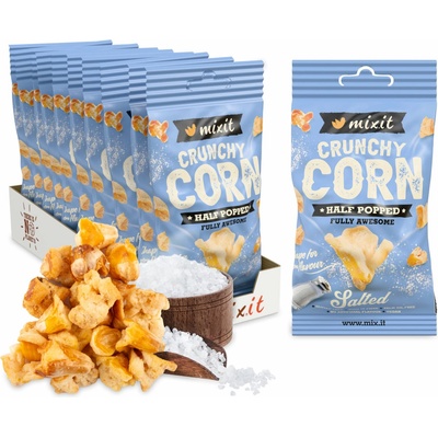 MIXIT Crunchy corn slaný do vrecka 40 g
