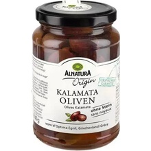 Alnatura Olivy černé BIO Kalamata bez pecky 350 g