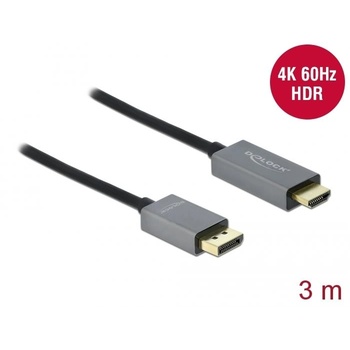 Delock Кабел активен Delock 85930, DisplayPort 1.4 - HDMI 4K 60 Hz(HDR), 3 м (D85930)