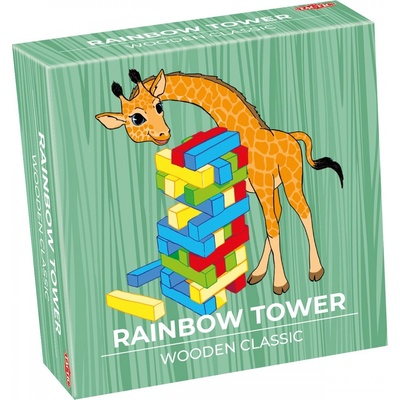 TACTIC Настолна игра Trendy Rainbow Tower - детска