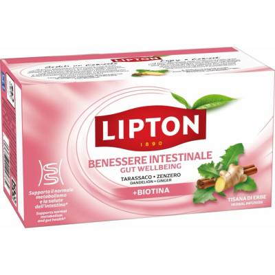 Lipton Čaj čreva Biotín 17 x 1,9 g