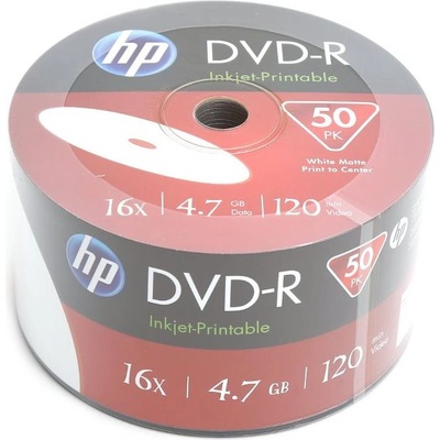 HP dme00070wip празен dvd диск 4, 7 gb dvd+r 50 броя (hpp1650-)