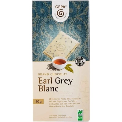 GEPA BIO Čokoláda Earl Grey bílá 80 g