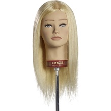 L´image Cvičná hlava platinová blond Limage Kathrin 35 cm