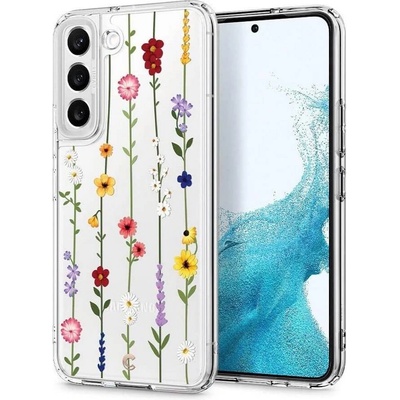 Spigen Cyrill Cecile Case Flower Garden - хибриден кейс с висока степен на защита за Samsung Galaxy S22 (цветни мотиви)