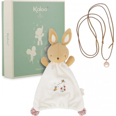 Kaloo Подаръчен сет Kallo - Плюшена играчка и бола, Зайче (K210012)