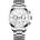 B Ray Мъжки часовник B Ray Chrono, Хронограф, Кварцов, Неръждаема стомана, Сребрист/Бял (B-RAY-9003-SILVER-WHITE)
