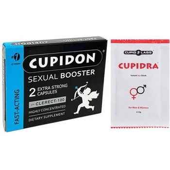 CUPID LABS Възбуждащи таблетки Cupidon + Възбуждаща напитка Cupidra
