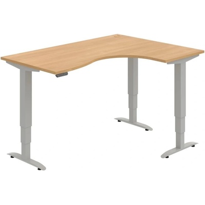 OFFICE PRO s.r.o. HOBIS trigon elektr.staviteľný stôl pamäť.ovlád. - MST 3M 2005 L, dub