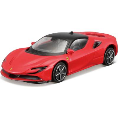 Bburago: Ferrari autíčko SF90 Stradale červená 1:43