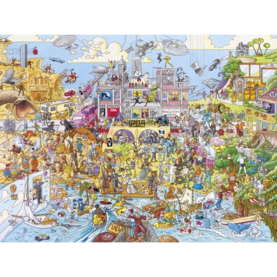 Heye - Puzzle Christoph Schöne: Hollyworld - 1 500 piese